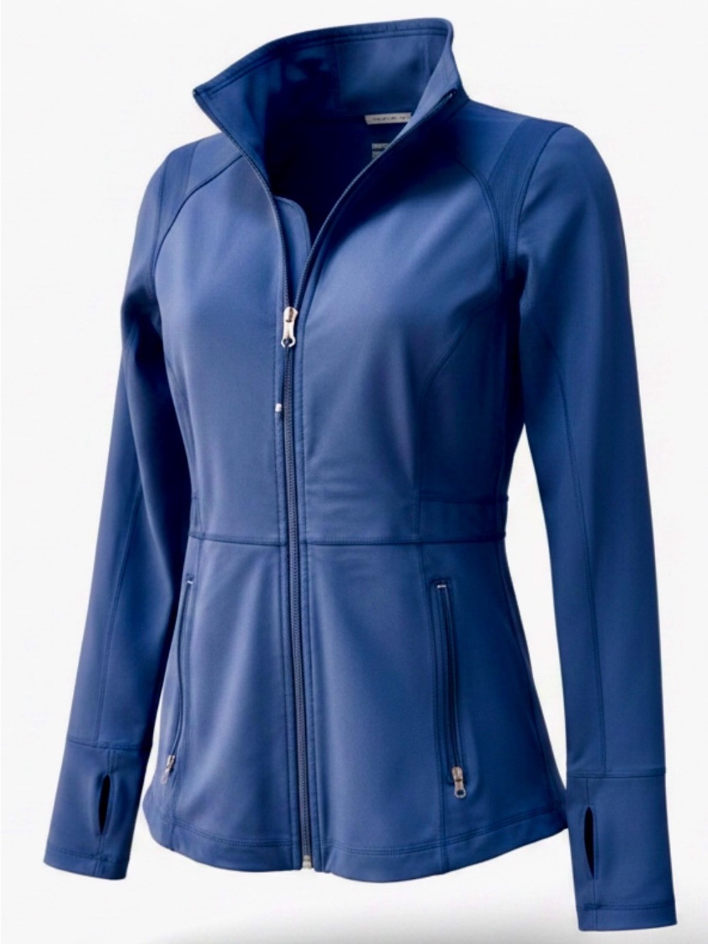CALIA by Carrie Underwood Navy Zip Front Athletic Jacket Size Small